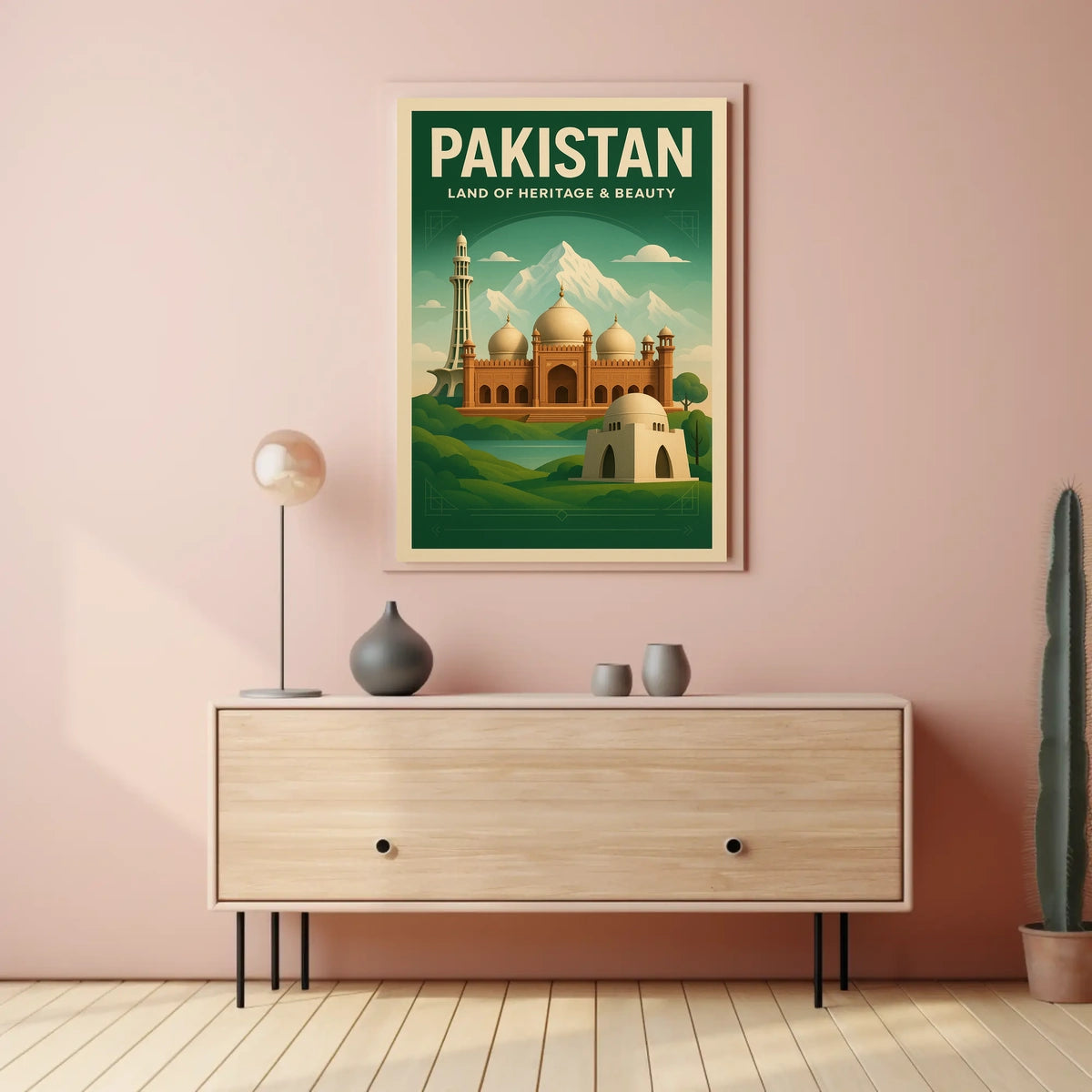 Pakistan Land of Heritage Beauty Poster