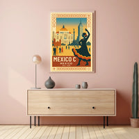 Vibrant Mexico City Poster