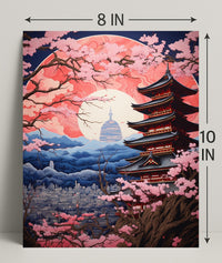 Cherry Blossom Serenity Poster