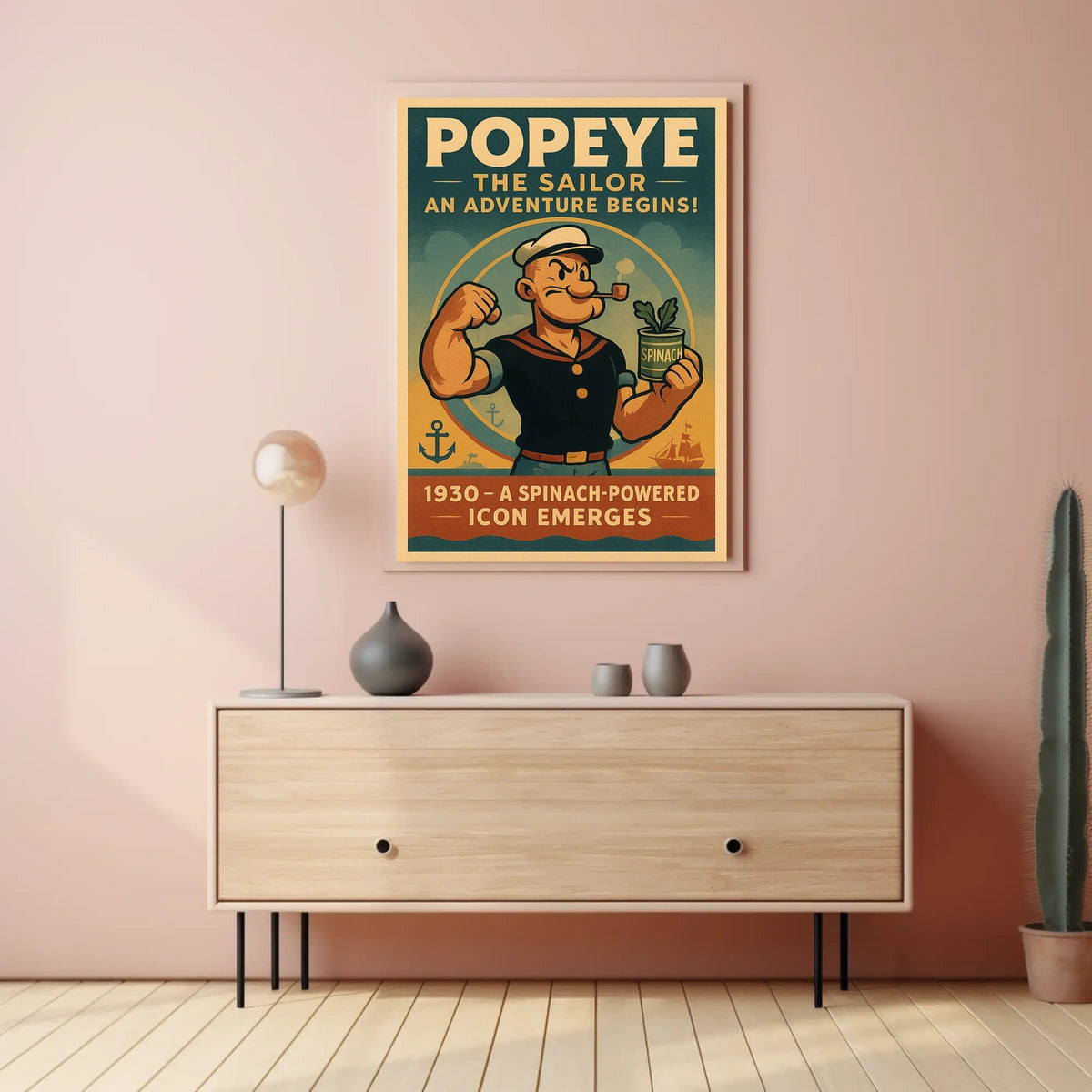 Popeye 1929 Art Poster POP-32