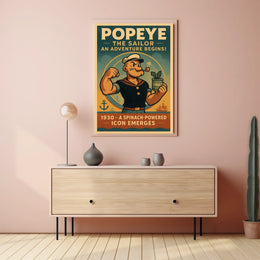 Popeye 1929 Art Poster POP-32