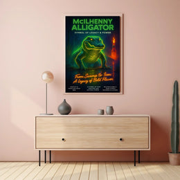 McIlhenny Alligator PosterGoat