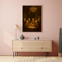 Founding Fathers Gathering Poster