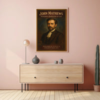 John Mathews Esteemed Barrister Poster