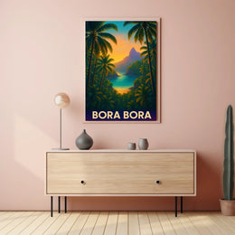 Bora Bora Paradise Poster
