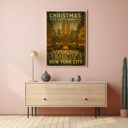 Christmas In The Heart Of Manhattan Poster