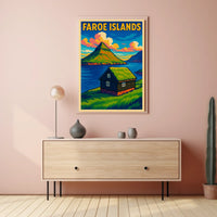 Faroe Islands Scenic Poster
