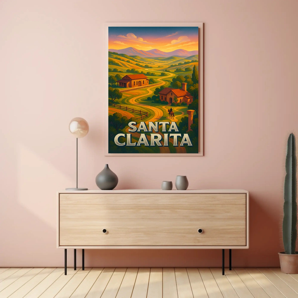 Santa Clarita Landscape Poster