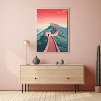 Serene Pathway Poster PosterGoat