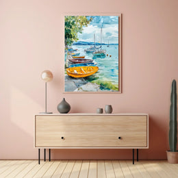 Hungary Lake Balaton Lakeside View Poster