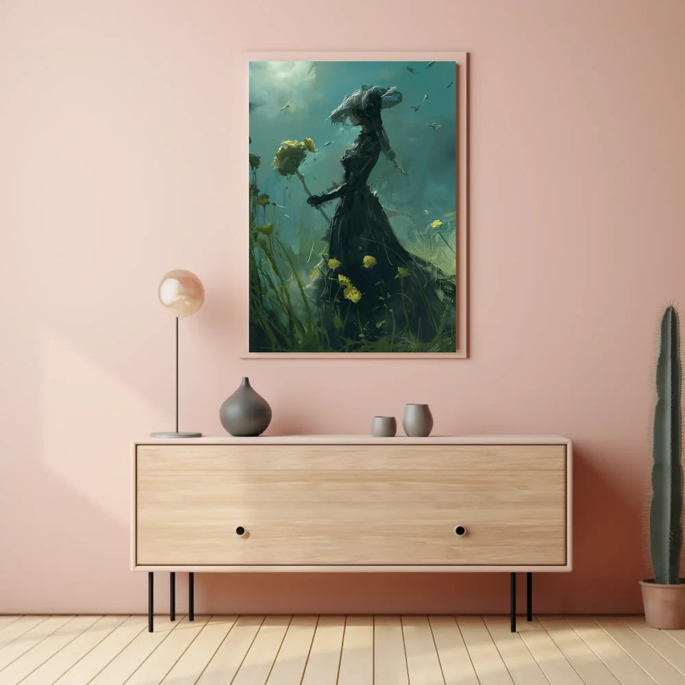 Vintage Parisian Street Scene Poster