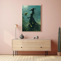 Vintage Parisian Street Scene Poster