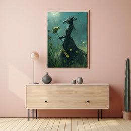 Vintage Parisian Street Scene Poster