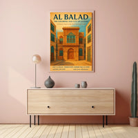 Al Balad The Colorful Old City Of Poster