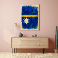 Abstract Flag Art Poster