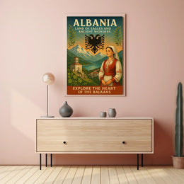 Explore The Heart Of The Balkans Poster