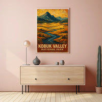 Kobuk Valley National Park Digital Painting Explorer Poster