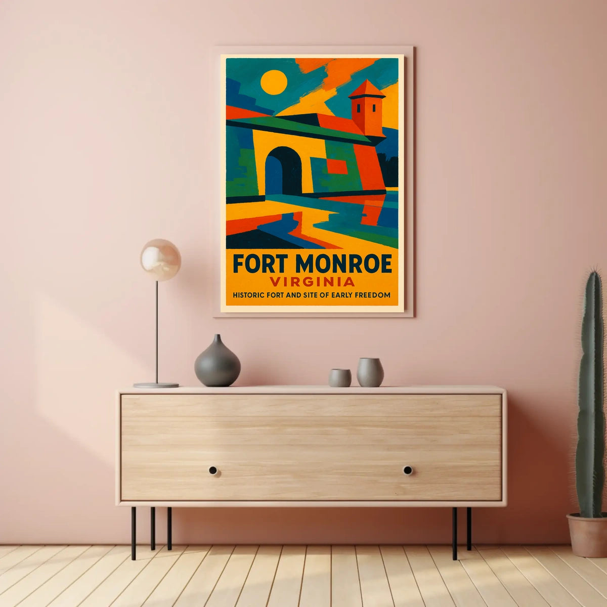 Fort Monroe, Virginia Poster