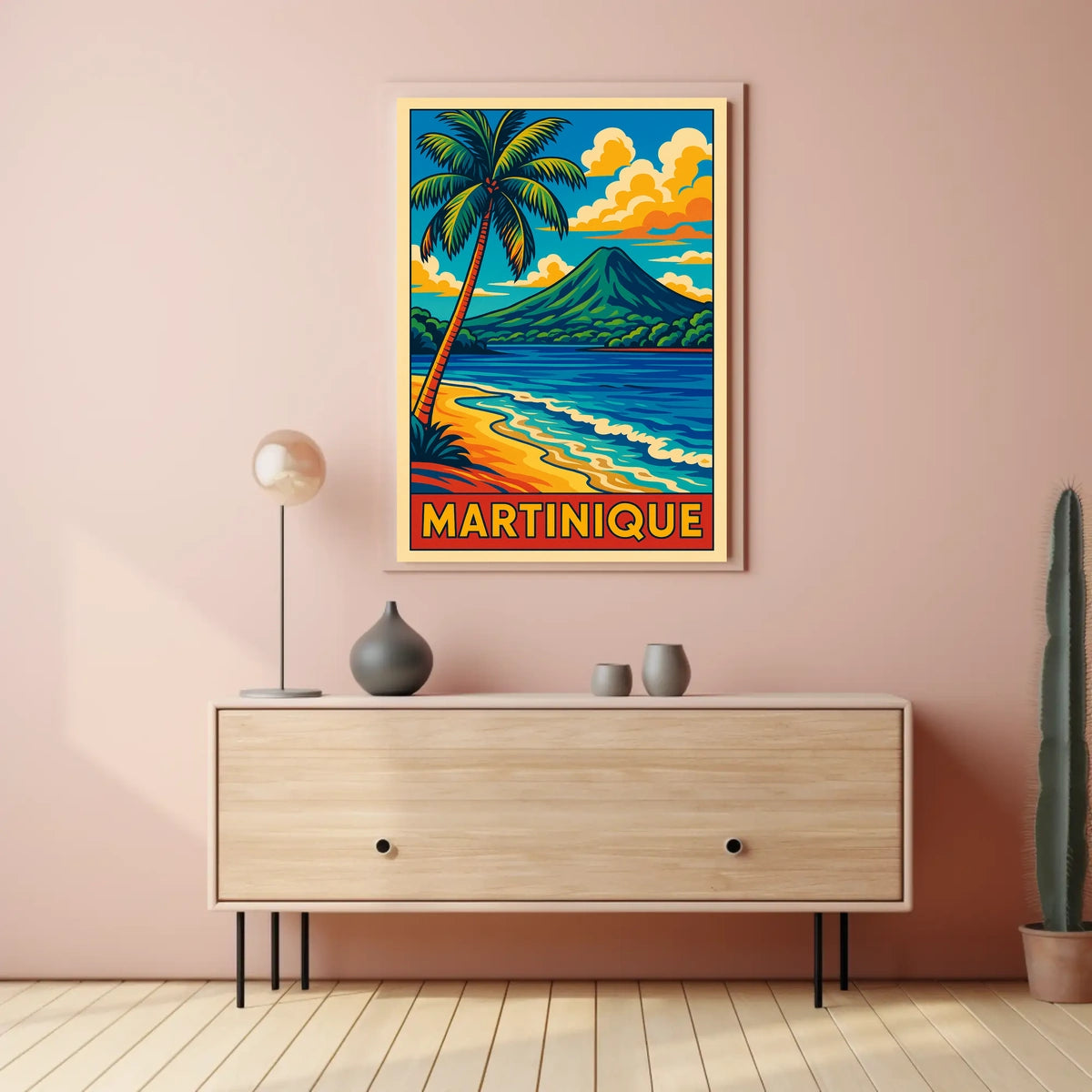 Martinique Paradise Poster