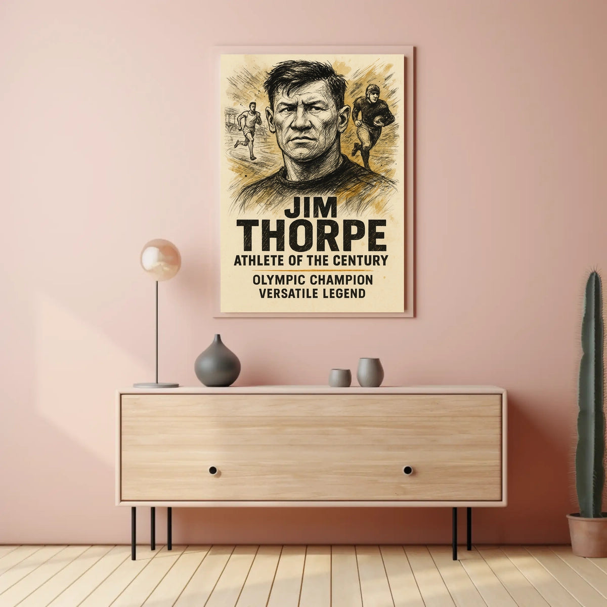 Legendary Olympic Champion Tribute Poster