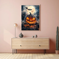 Haunted Halloween Night Poster