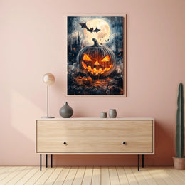 Haunted Halloween Night Poster
