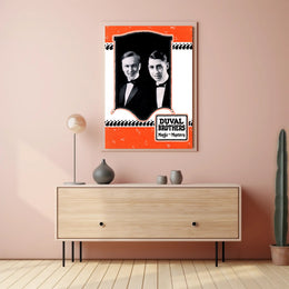 Duval Brothers Vintage Magic and Mystery Cultural Poster