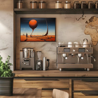 Surreal Desert Dreamscape: Abstract or Artistic Poster
