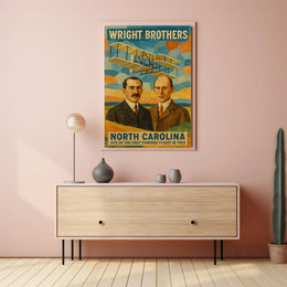 Wright Brothers Pioneers Of Flight Poster