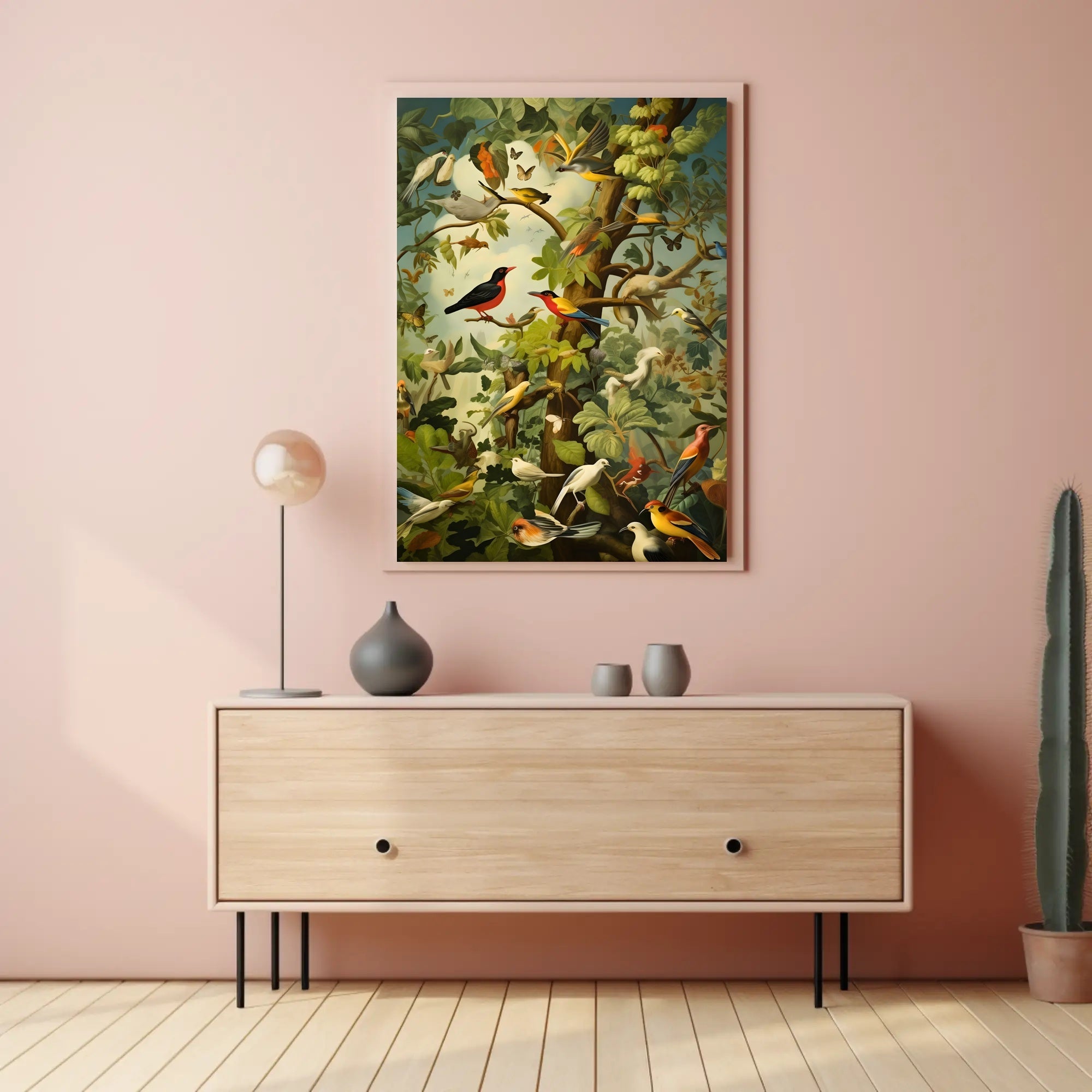 Birds Of Paradise William Morris Art Poster