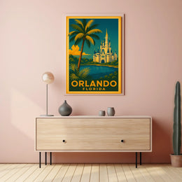 Orlando, Florida Adventure Poster