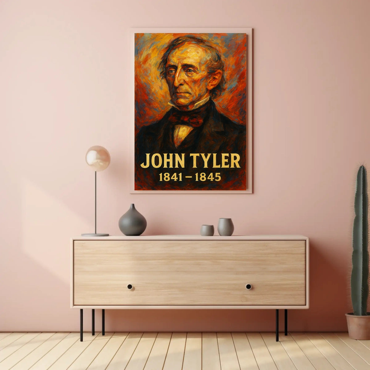 John Tyler 10Th President Poster