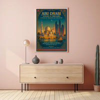 Abu Dhabi Oasis of Dreams Poster