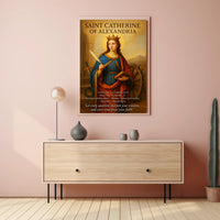 Saint Catherine of Alexandria Poster PosterGoat