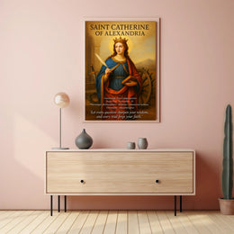 Saint Catherine of Alexandria Poster PosterGoat