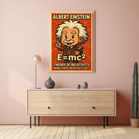 Albert Einstein Theory Of Relativity Poster