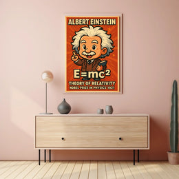 Albert Einstein Theory Of Relativity Poster