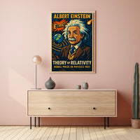 Albert Einstein Theory Of Relativity Poster