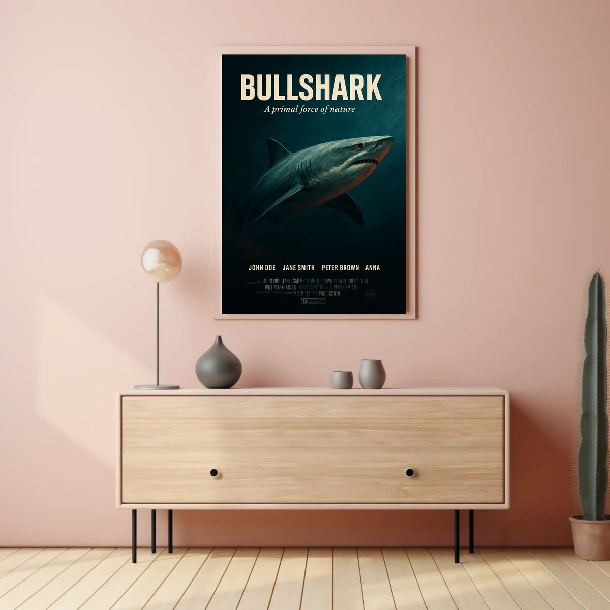 Bullshark A Primal Force Of Nature Poster