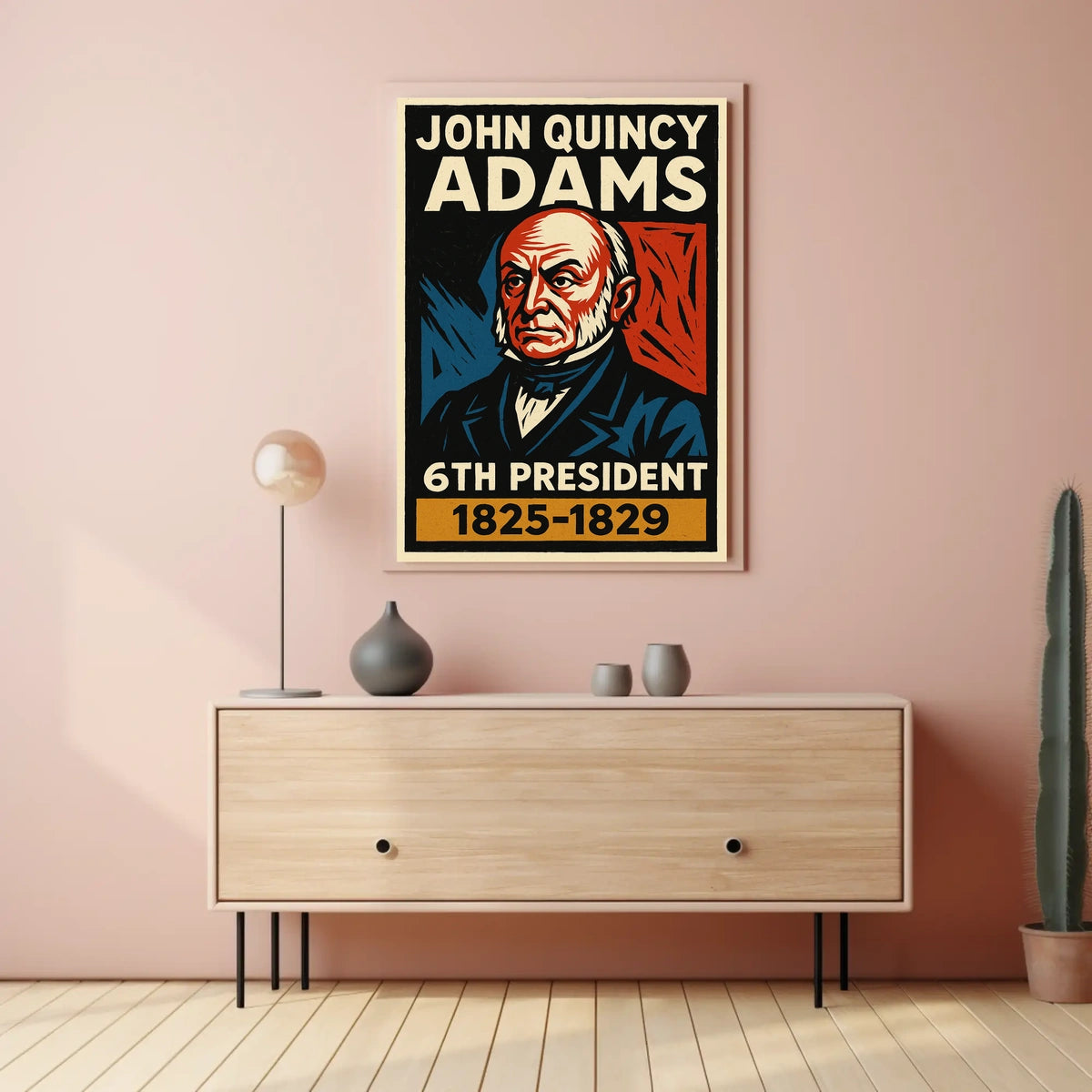 John Quincy Adams 6th President Poster