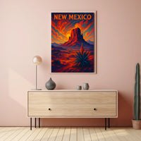 New Mexico Sunset Poster