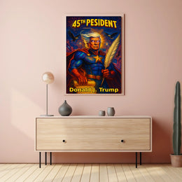 Donald J. Trump 45th President Poster