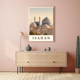Isfahan Architectural Beauty Poster