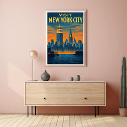 Visit New York City Poster PosterGoat