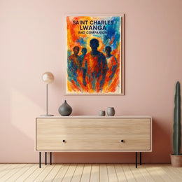 Saint Charles Lwanga And Companions Poster