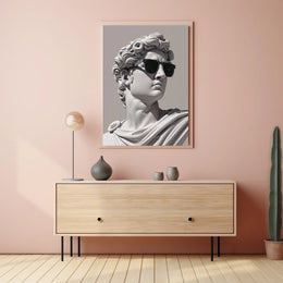 Vintage Era Cultural Symbols Art Poster