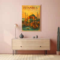 City of Bridges and Dreams Istanbul Poster