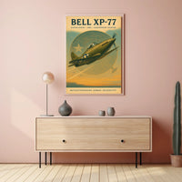 Bell XP-77 Lightweight Fighter Poster