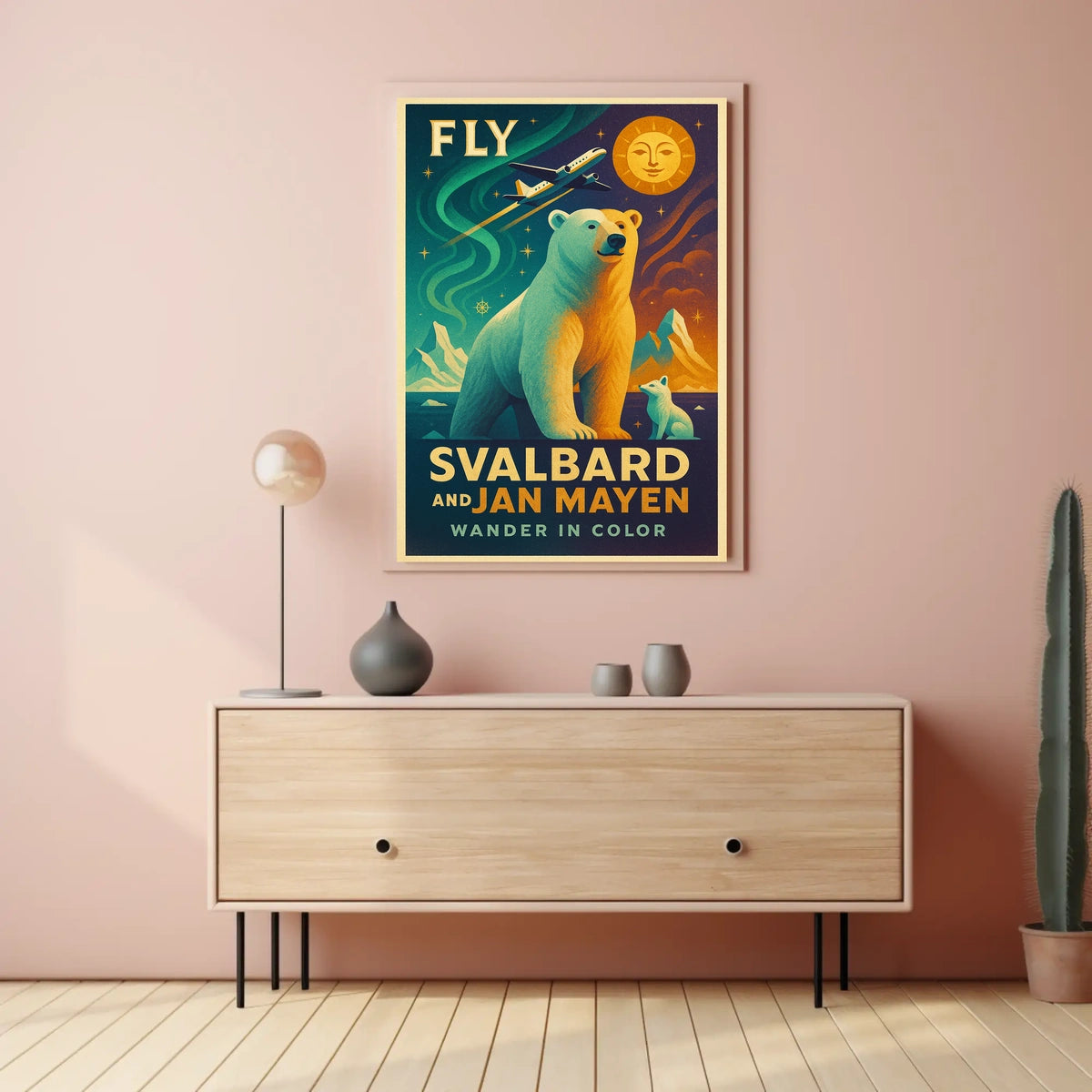 Explore Svalbard And Jan Mayen Poster