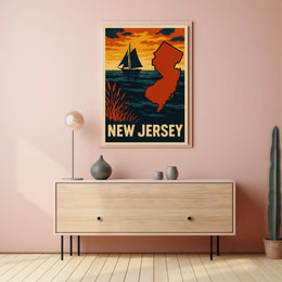 New Jersey Scenic Poster
